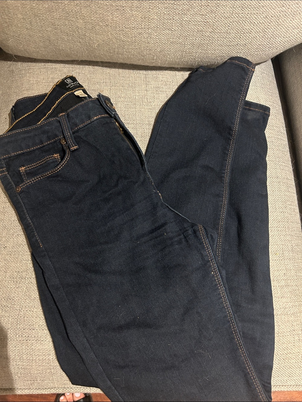 Just Black Women’s Dark Blue Skinny Jeans